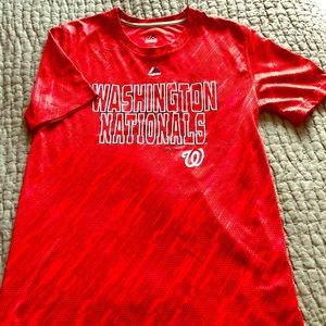 Washington Nationals Majestic T Shirt Boys L